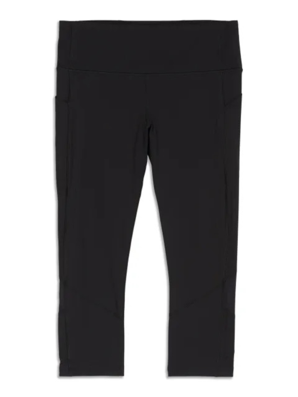 lululemon Navy Pace Rival High Rise Crop Leggings